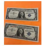 1957 series starred, silver certificates
