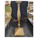 Vintage MCM brass candlestick holder