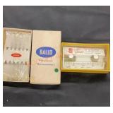 Vintage advertising rain gauge from Davis, farm