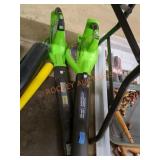 Gmax brushless blowers battery powered