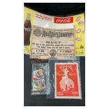 Vintage advertising pieces