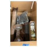 Misc. vintage household box lot