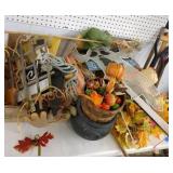 Large fall decor lot