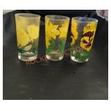 Vintage peanut butter glasses