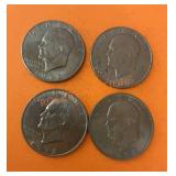 1972 Eisenhower, dollar coin