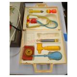 Vintage Fisher Price is doctor playset