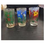 Vintage peanut butter glasses