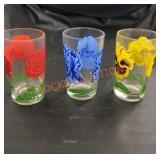 Vintage juice glasses