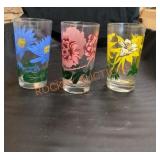 Vintage blue beauty water lilly, Rhododendron and