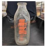 vintage Prices farms dairy hazleton, PA glass