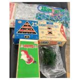 Vintage Christmas decor lot