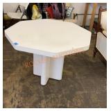 Vintage MCM formica octagon table