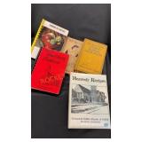 Vintage cook, book lot