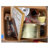 Misc. household box lot