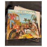 Vintage vinyl record lot( village people, Elvis,
