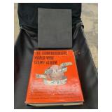 Vintage worldwide stamp album and collection