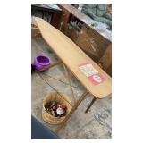 Vintage wooden maid of honor ironing board