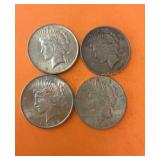 1922. Silver peace, dollars.