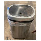 NST stainless trashcan