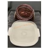 Casserole dish lot(Pyrex, VisionWare)