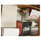 Misc. Christmas figures box lot