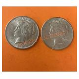 1925. Silver peace, dollars.