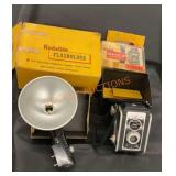Manage Kodak duaflex III camera, kodalite flash