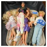 Vintage Barbie doll and other doll lot