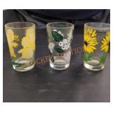 Vintage juice glasses