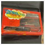 Vintage continental flyer, train set