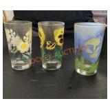 Vintage peanut butter glasses