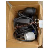 Submersible water pump with float