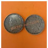 1922 silver peace dollars