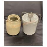Small vintage crocks