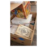 Misc. household box lot