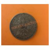 1900 Morgan silver dollar