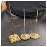 Vintage receipt spikes