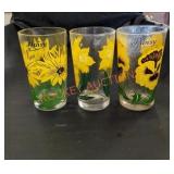 Vintage peanut butter glasses