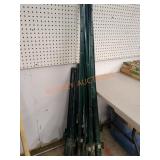 Metal fencing steaks