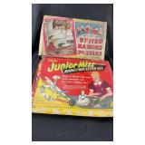 Vintage games and puzzles
