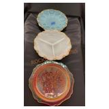 Vintage serving plates