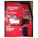 Milwaukee headlamp 350 lumens