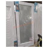 32"ï¿½80" White Full Frosted Lite Door