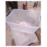 Iris 6 pack 40qt. Storage tote with lids