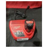 Milwaukee M12 2ah Battery Charger Combo