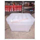 Iris 3 pack 40qt. Storage tote with lids