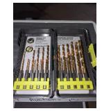 RYOBI Hex Shank Twist Drill Bit Set