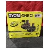 Ryobi 18v 4ah 2 Batteries and Charger Combo