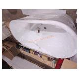 Vanity Art Domme Freestanding Bathtub 54 in.