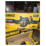 DeWalt 60v flex volt brushless 7 1/4" worm saw